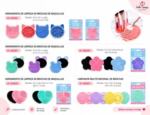 Limpiadores de Brochas de silicona, foto 1 de 2